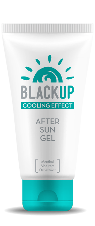 Гел по сончање со разладувачки ефект BLACK UP, 150 ml