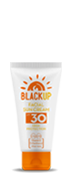 Крем за сончање за лице BLACK UP, СПФ 30, 50 ml